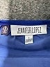 Jennifer Lopez 100% Polyester Blue Long Sleeve Blouse Size L - photo 7