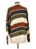 Shein Stripes Brown Pullover Sweater Size L - photo 2