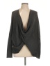En Creme Gray Cardigan Size L - photo 1