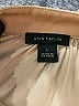 Ann Taylor 100% Polyester Solid Tan Sleeveless Blouse Size L - photo 7