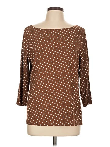 Ann Taylor Factory 3/4 Sleeve T-Shirt (view 1)
