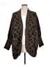 BTFBM Animal Print Brown Cardigan Size XL - photo 1