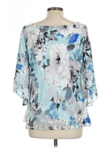 Alex Evenings 3/4 Sleeve Blouse (view 2)