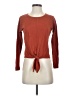 Madewell Orange Modern Tie-Front Sweater Size S - photo 1