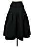 DKNY 100% Polyester Solid Black Formal Skirt Size 4 - photo 2