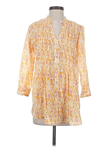 Rock Flower Paper 3/4 Sleeve Blouse (view 1)