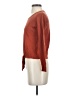 Madewell Orange Modern Tie-Front Sweater Size S - photo 5