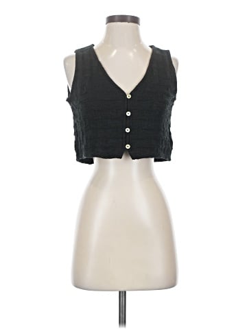 Madewell Basketweave-Stitch Vest (view 1)