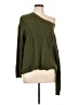 Absolutely Famous 100% Acrylic Green Pullover Sweater Size L - photo 1