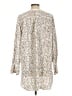 Nordstrom Silver Long Sleeve Blouse Size L - photo 2