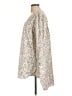 Nordstrom Silver Long Sleeve Blouse Size L - photo 5