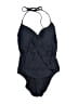 J.Crew Solid Blue One Piece Swimsuit Size P (petite) - photo 1