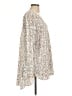 Nordstrom Silver Long Sleeve Blouse Size L - photo 4