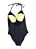 J.Crew Solid Blue One Piece Swimsuit Size P (petite) - photo 2