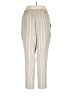 NYCC 100% Polyester Stripes Ivory Casual Pants Size L - photo 2