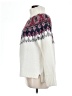 Lucky Brand Paisley White Pullover Sweater Size L - photo 5
