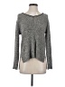 Eileen Fisher Metallic Gray Pullover Sweater Size S - photo 1