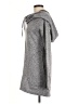 Lola 100% Polyester Gray Casual Dress Size M - photo 5