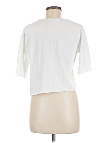 Zara W&B Collection 3/4 Sleeve T-Shirt (view 2)