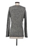 Eileen Fisher Metallic Gray Pullover Sweater Size S - photo 2