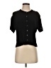 Madewell 100% Viscose Black Getaway Oversized Button-Down Shirt Size S - photo 1