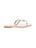 INC International Concepts Ivory Flip Flops Size 7 1/2 - photo 1