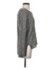 Eileen Fisher Metallic Gray Pullover Sweater Size S - photo 4