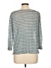 Majestic Filatures 100% Linen Silver Pullover Sweater Size Lg (4) - photo 2