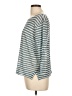 Majestic Filatures 100% Linen Silver Pullover Sweater Size Lg (4) - photo 5