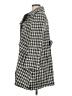 Miss Sixty Houndstooth Gray Wool Coat Size M - photo 5