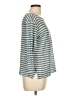 Majestic Filatures 100% Linen Silver Pullover Sweater Size Lg (4) - photo 4