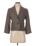 Banana Republic Tweed Gray Wool Blazer Size 4 - photo 1