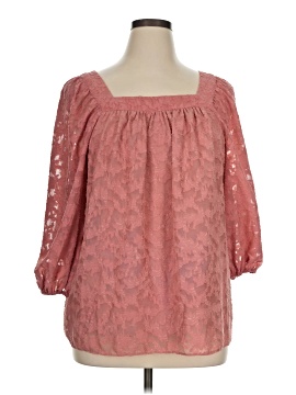 Lc Lauren Conrad 3/4 Sleeve Blouse