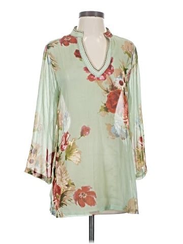 Soft Surroundings 3/4 Sleeve Blouse (view 1)