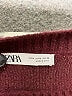 Zara Hearts Burgundy Pullover Sweater Size M - photo 7