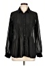 Cato Black Long Sleeve Blouse Size L - photo 1