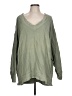 Aerie 100% Cotton Green Pullover Sweater Size L - photo 1