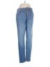 d.jeans Solid Blue Jeans Size 4 - photo 1