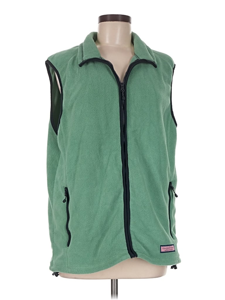 Pre-owned Vineyard Vines Vest In Green