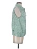 CAbi 100% Polyester Green Sleeveless Blouse Size S - photo 4