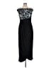 Connected Apparel 100% Polyester Black Cocktail Dress Size 16 - photo 1