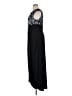 Connected Apparel 100% Polyester Black Cocktail Dress Size 16 - photo 5