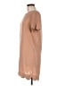 Rosette 100% Polyester Solid Tan Casual Dress Size M - photo 5