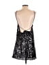 Lulus 100% Polyester Stars Silver Cocktail Dress Size M - photo 2