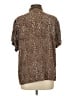 Orvis 100% Rayon Brown Short Sleeve Polo Size L - photo 2