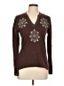 J. McLaughlin Brown Long Sleeve Top Size L - photo 1