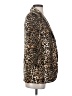 Express 100% Polyester Animal Print Gold Blazer Size XXS - photo 4