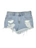 PacSun Blue Denim Shorts Size 27 waist - photo 1
