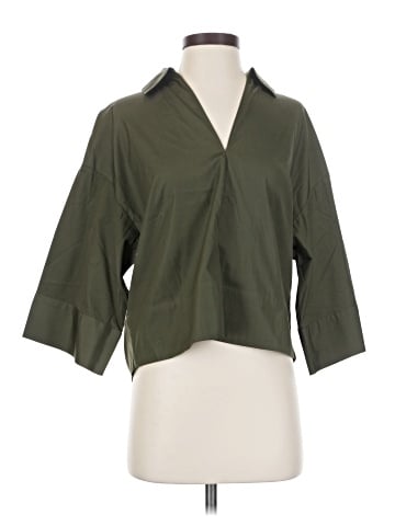 Banana Republic 3/4 Sleeve Button-Down Shirt (view 1)