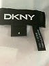 DKNY 100% Polyester Print Gray Casual Dress Size 4 - photo 7